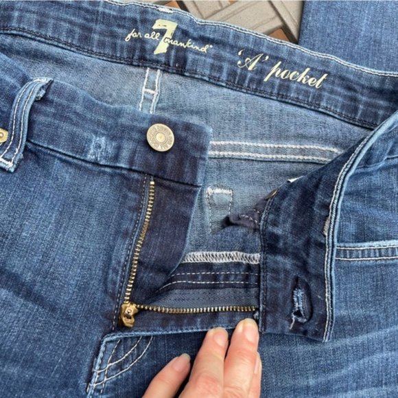 7 For All Mankind A pocket jeans size 30 - Picture 8 of 13